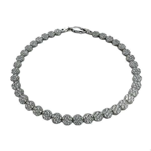 Silver Circle Bracelet