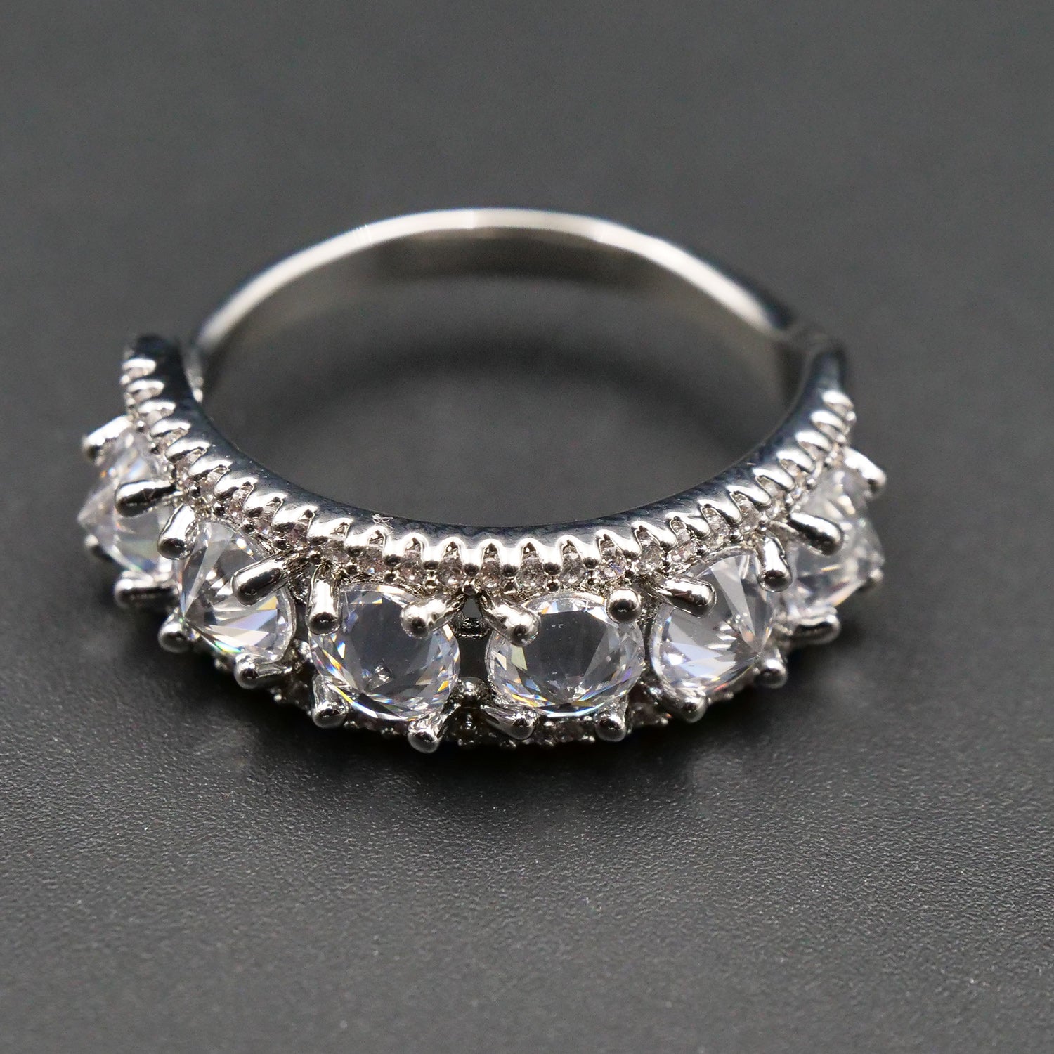 Classy Silver Adjustable Ring