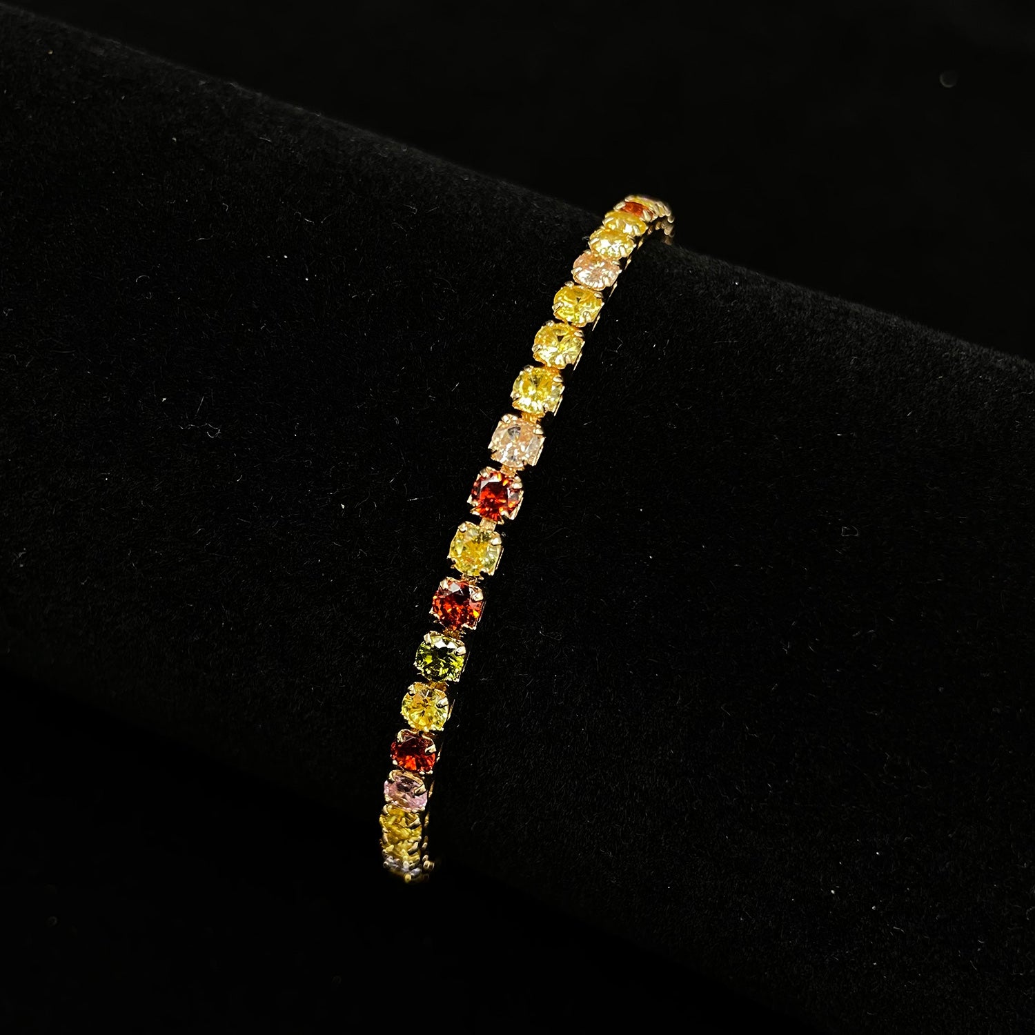 Tennis Bracelet Multicolor 3mm