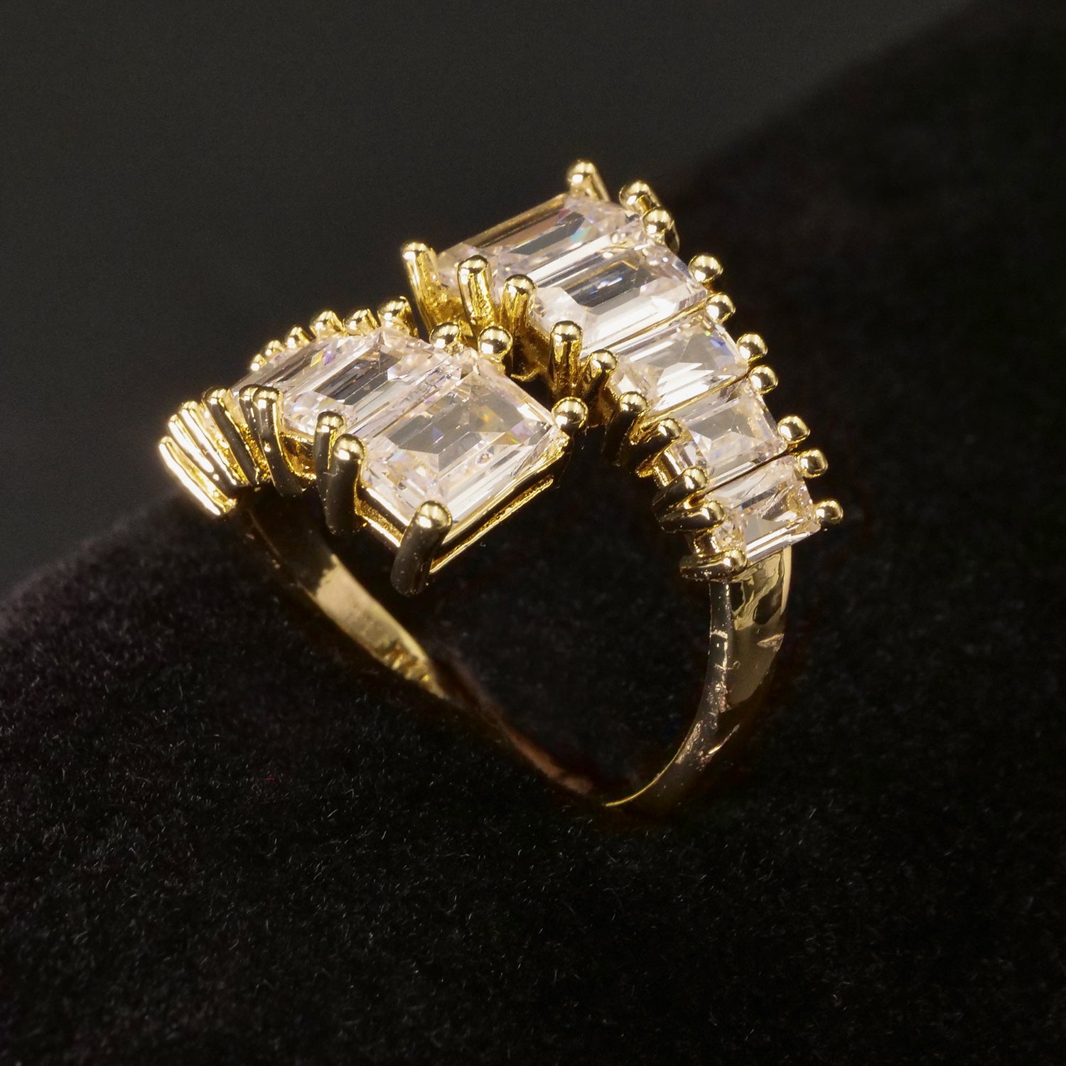 Twin Gold Adjustable Ring