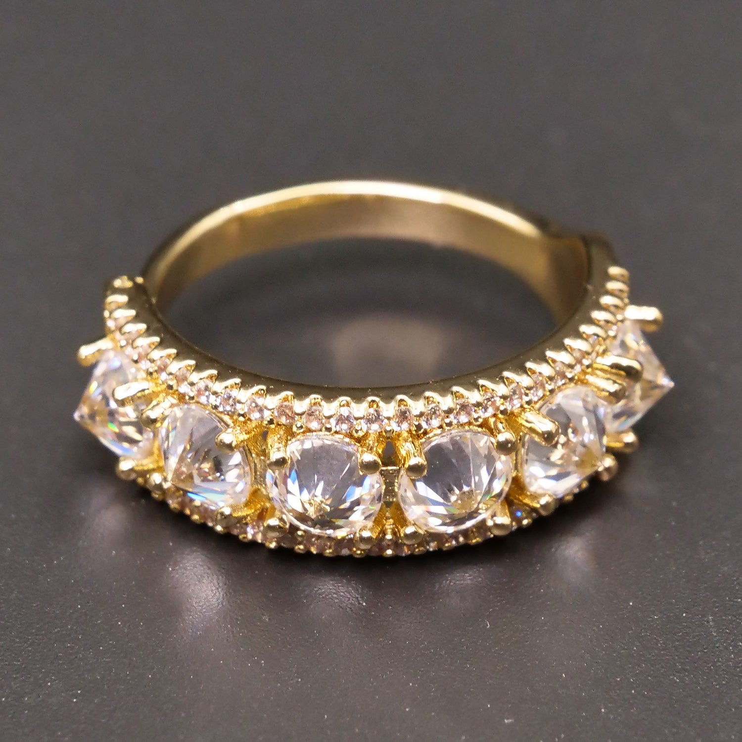 Classy Gold Adjustable Ring