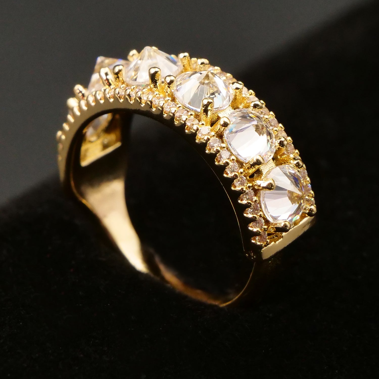 Classy Gold Adjustable Ring