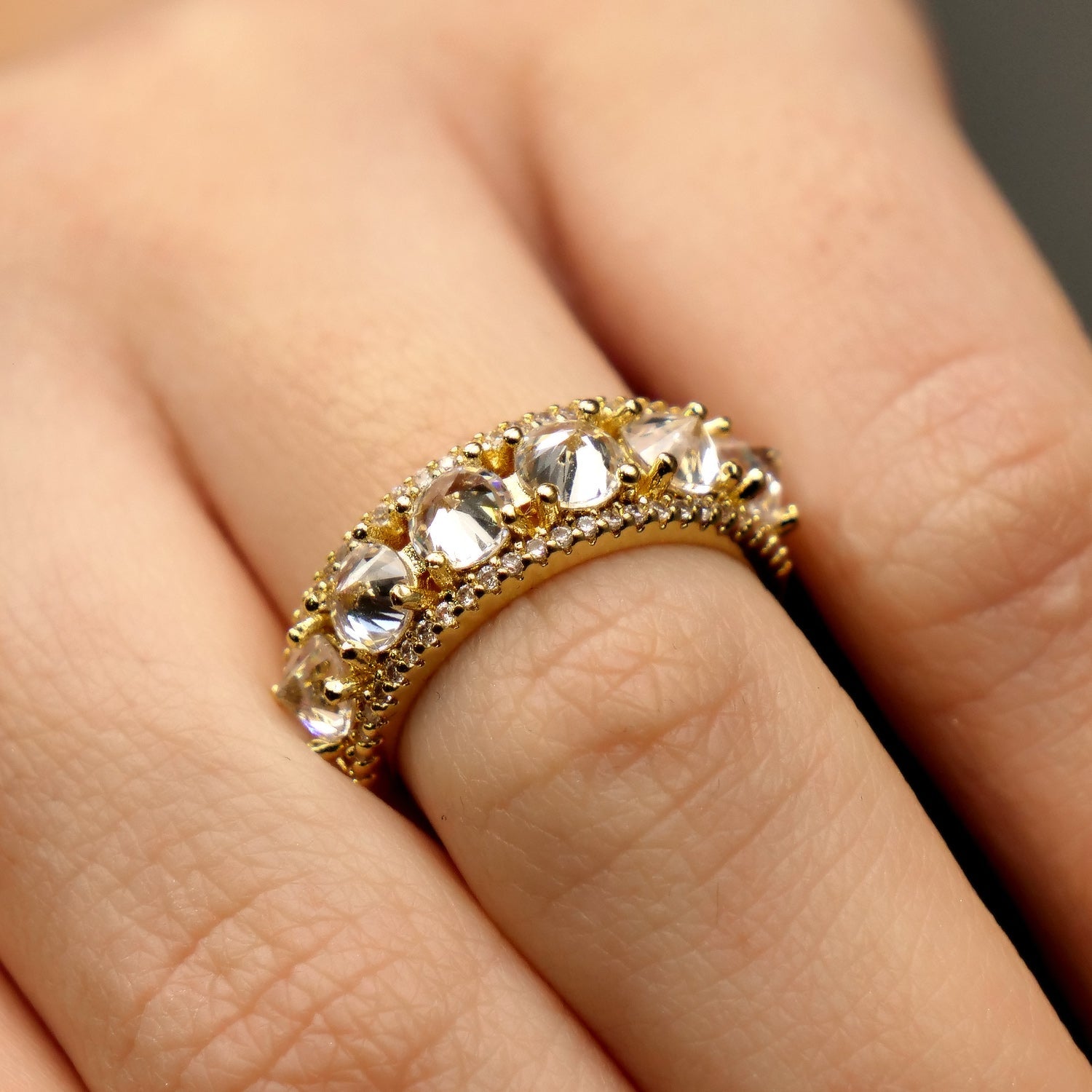 Classy Gold Adjustable Ring