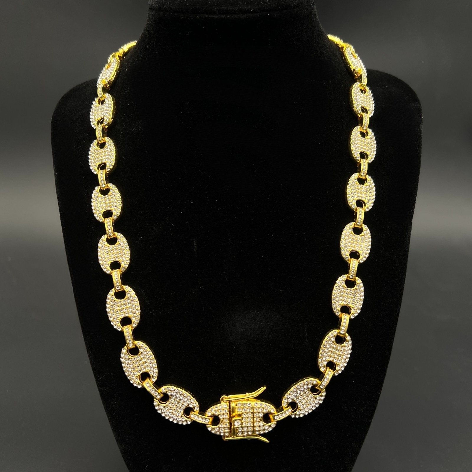 Cuban Grove Street Gold Necklace