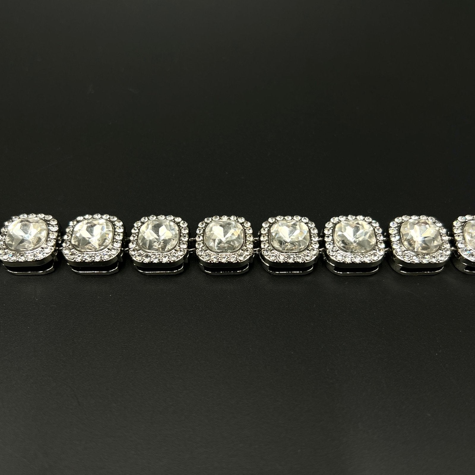 Tennis Diamond Silver Bracelet