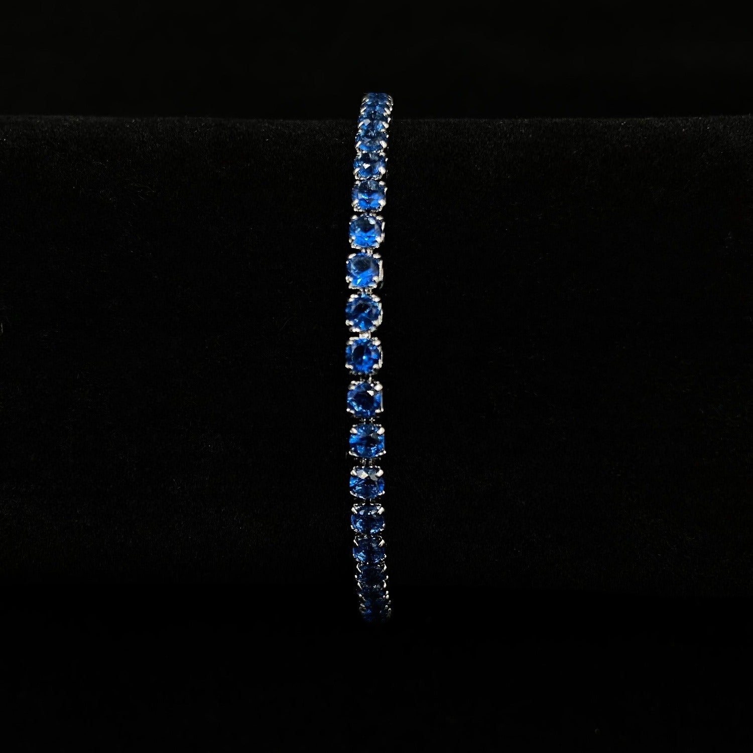 Bracelet Tennis Blue 3mm